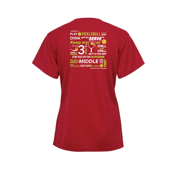 Pickleball Pledge Men's T-Shirt - Performance Dri-Fit
