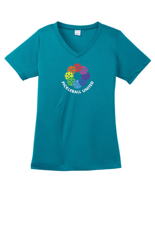 Pickleball United ladies performance T-Shirt