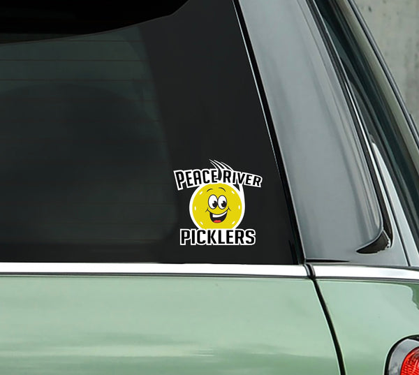 Peace River Picklers Pickleball Decal - Bumper Sticker