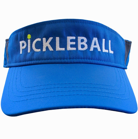 Classic Pickleball Embroidered Performance Dri-Fit Visor by Pickleball Xtra