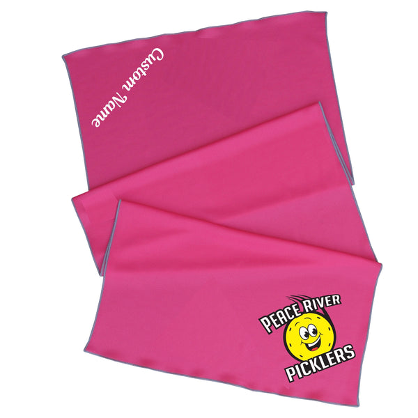 Peace River Picklers Pickleball Cooling Towel - Athletic towel