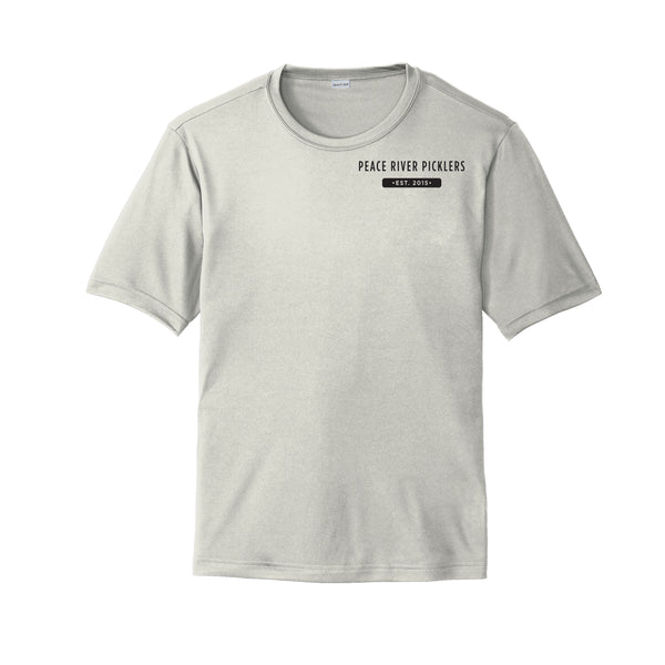 Peace River Picklers 2021 Pickleball Men's Performance Short Sleeve Shirt - Design 2
