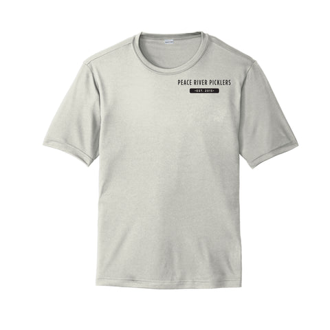 Peace River Picklers 2021 Pickleball Men's Performance Short Sleeve Shirt - Design 2