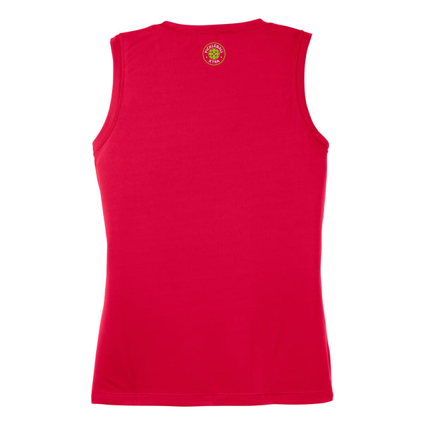 Aspen Pickleball Ladies Performance Sleeveless Tank - Front Logo