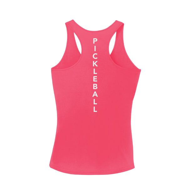 Roaring Fork, Colorado Pickleball Ladies Performance Racerback Tank