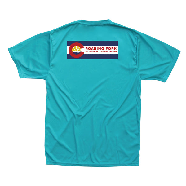 Roaring Fork, Colorado Pickleball Men's Performance T-Shirt