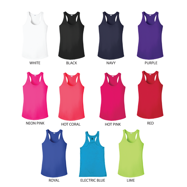 Out of Control Pickleball Ladies Racerback Tank