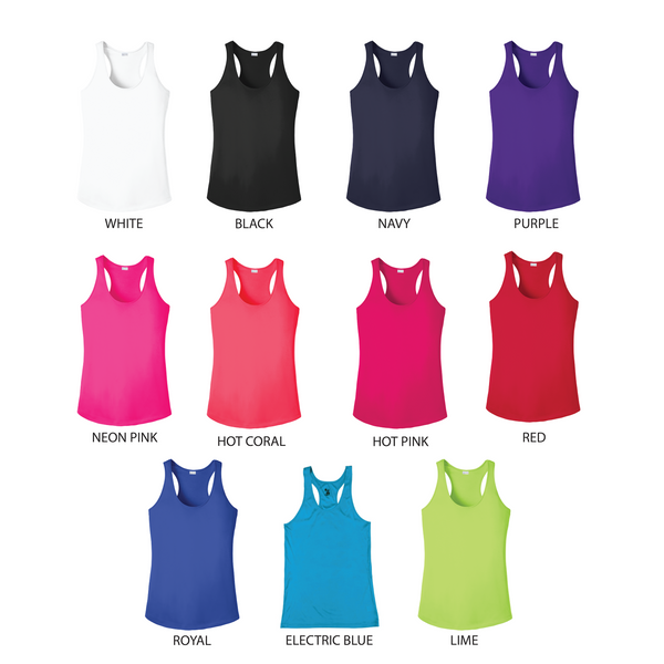 OMG! Ladies Racerback Pickleball T-Shirt