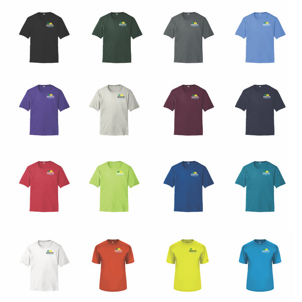 2021 Sarasota Pickleball Club Men's Performance Short Sleeve Shirt - Design 2