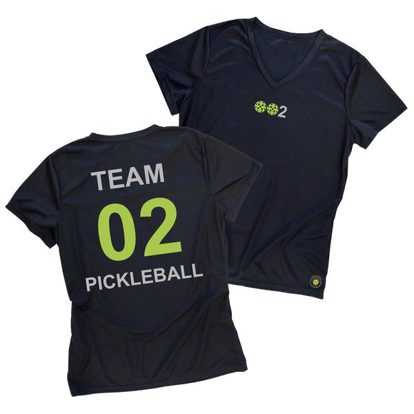 Ladies Pickleball Team T-Shirt - Personalized pickleball T-shirt - Performance Dri-Fit