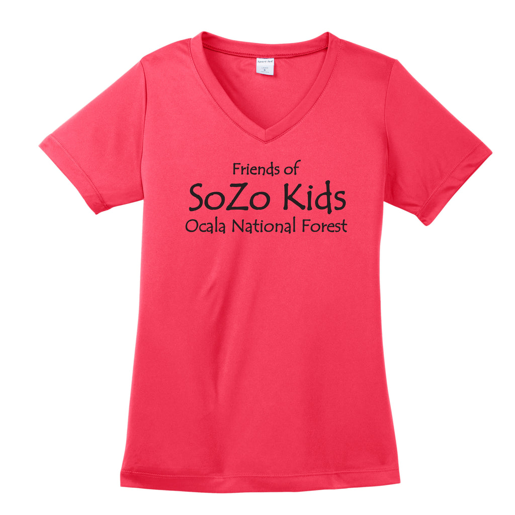 Friends of SoZo Kids Ladies Short Sleeve Performance T-Shirt