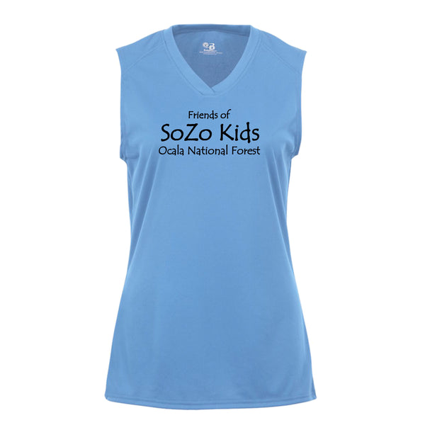 Friends of SoZo Kids Ladies Sleeveless Performance Tank