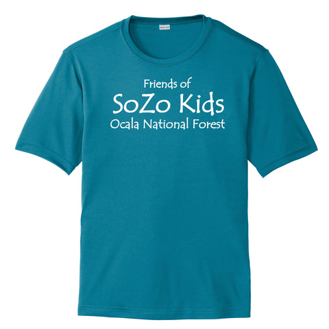 Friends of SoZo Kids Men's Short Sleeve Performance T-Shirt