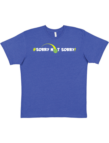 Sorry Not Sorry Men's Vintage Pickleball T-Shirt