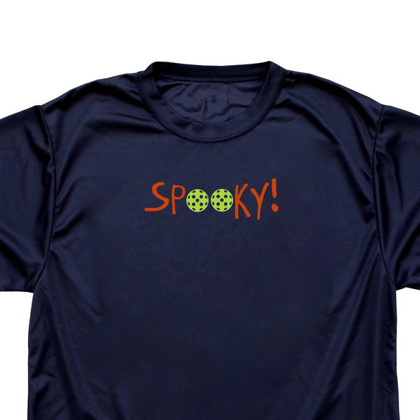 Spooky! Pickleball Halloween Men's T-Shirt - Performance Dri-Fit