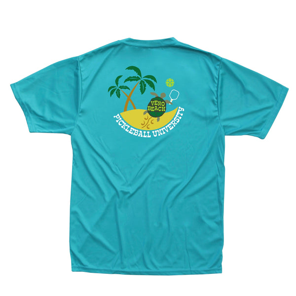 Vero Beach, FL - Pickleball University Club Men's Performance T-Shirt