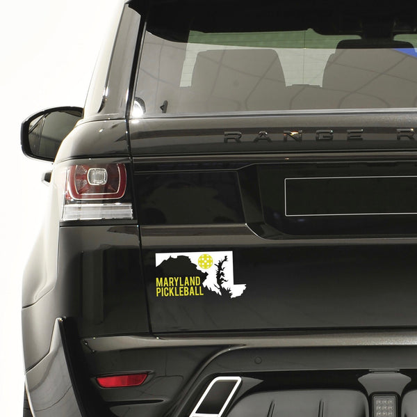 Maryland Pickleball Decal - Bumper Sticker