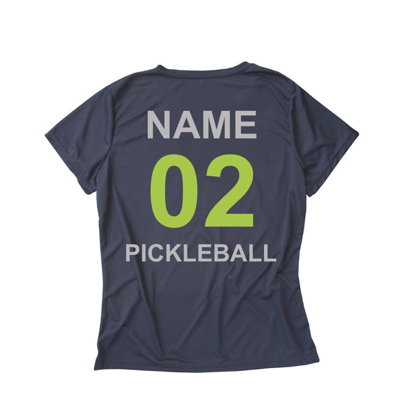 Ladies Pickleball Team T-Shirt - Personalized pickleball T-shirt - Performance Dri-Fit