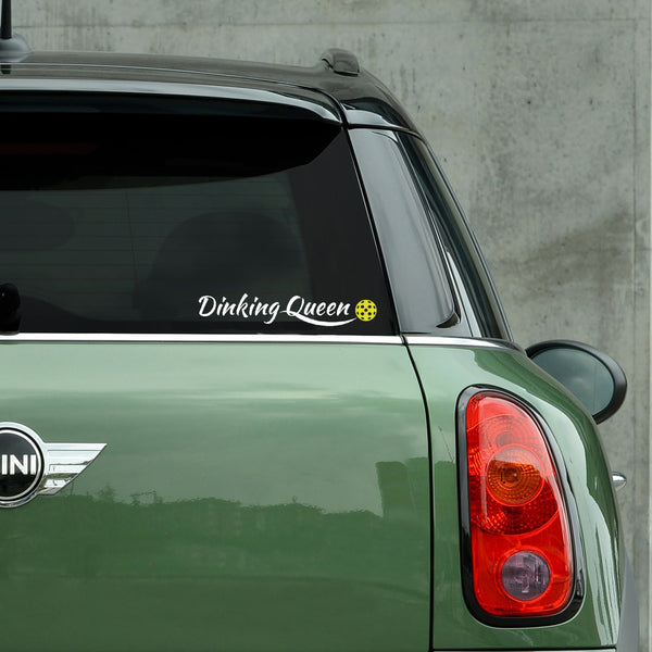 Dinking Queen Pickleball Decal - Bumper Sticker