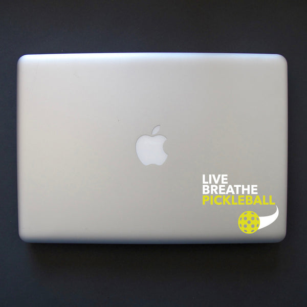 Live Breathe Pickleball Decal - Bumper Sticker