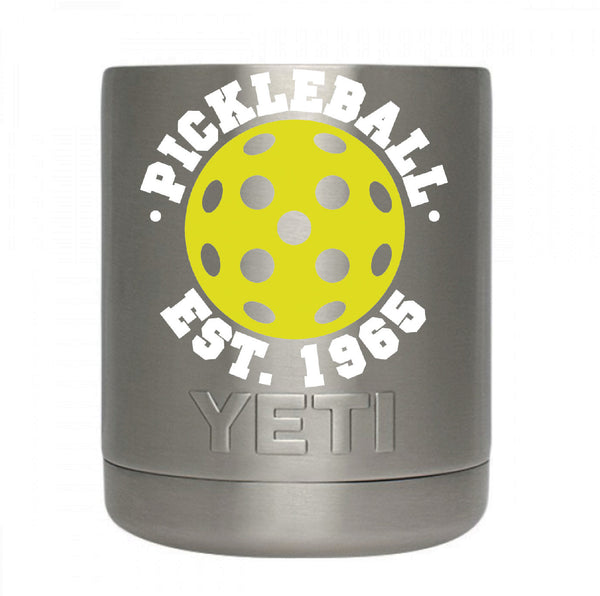 Pickleball Est. 1965 Decal for your Yeti/Camelbak Water Bottle - Water Bottle Pickleball Decal