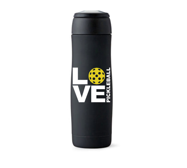 LOVE Pickleball Decal for your Yeti / Camelbak Water Bottle - Water Bottle Pickleball Decal