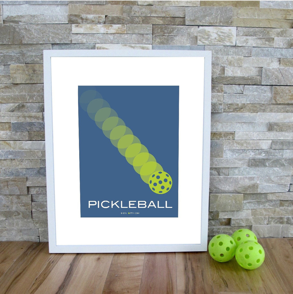 Pickleball Art Print - Pickleball Poster
