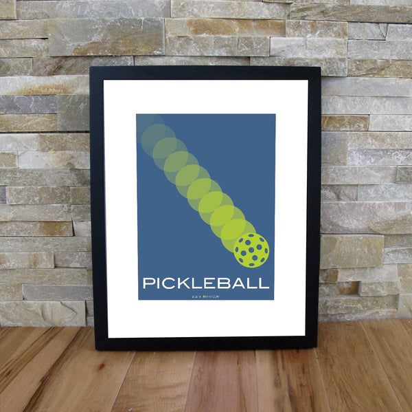 Pickleball Art Print - Pickleball Poster