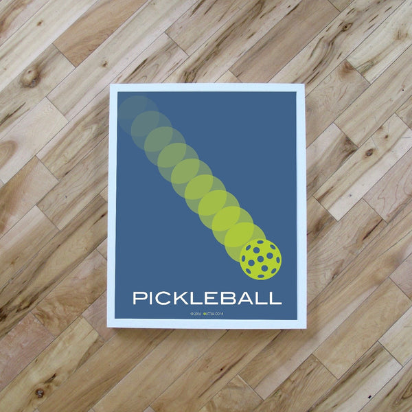 Pickleball Art Print - Pickleball Poster