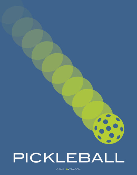 Pickleball Art Print - Pickleball Poster