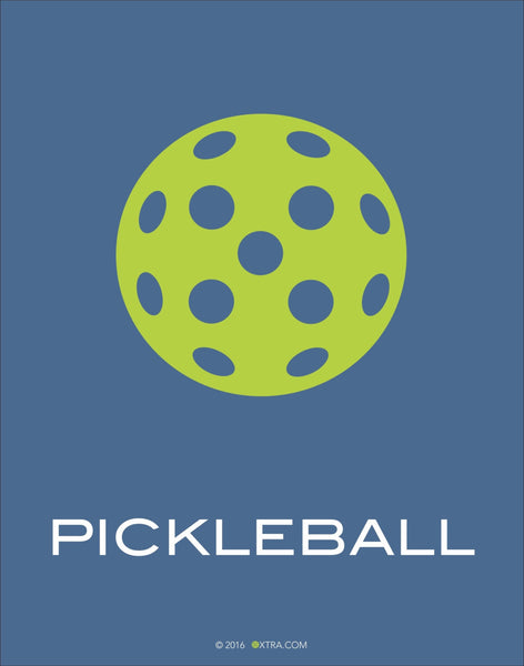 Pickleball Digital Print - Pickleball Poster