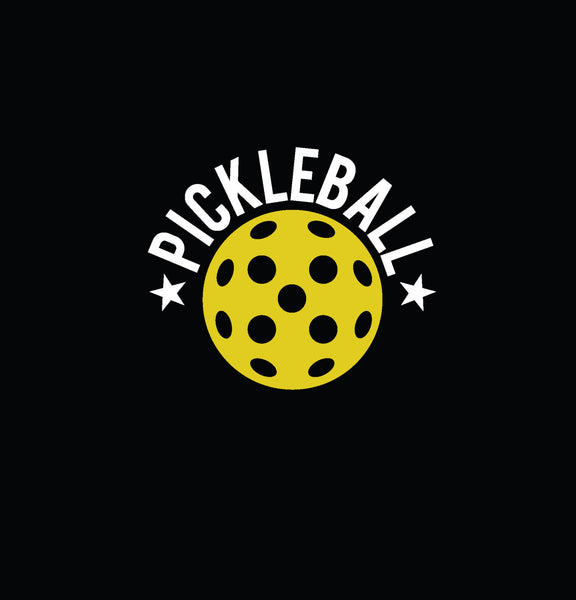 Pickleball Star Decal-Bumper Sticker