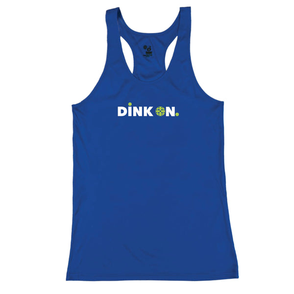 Lavallette Pickleball Ladies Performance Racerback shirt - Dink On