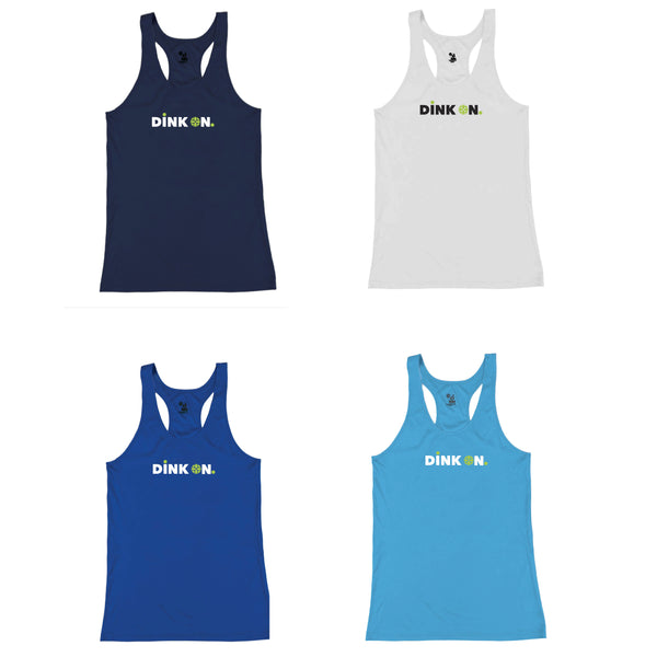 Lavallette Pickleball Ladies Performance Racerback shirt - Dink On