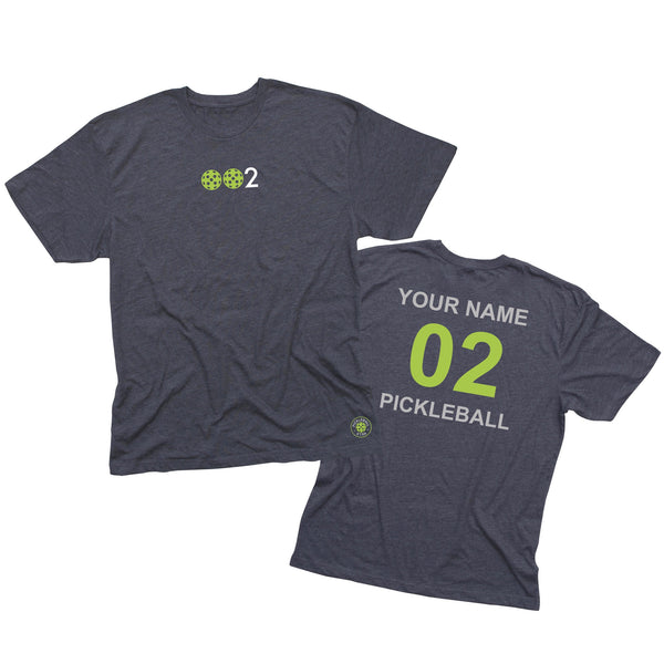 Pickleball Team T-Shirt Mens - Personalized pickleball T-shirt - Vintage Casual Cotton Blend