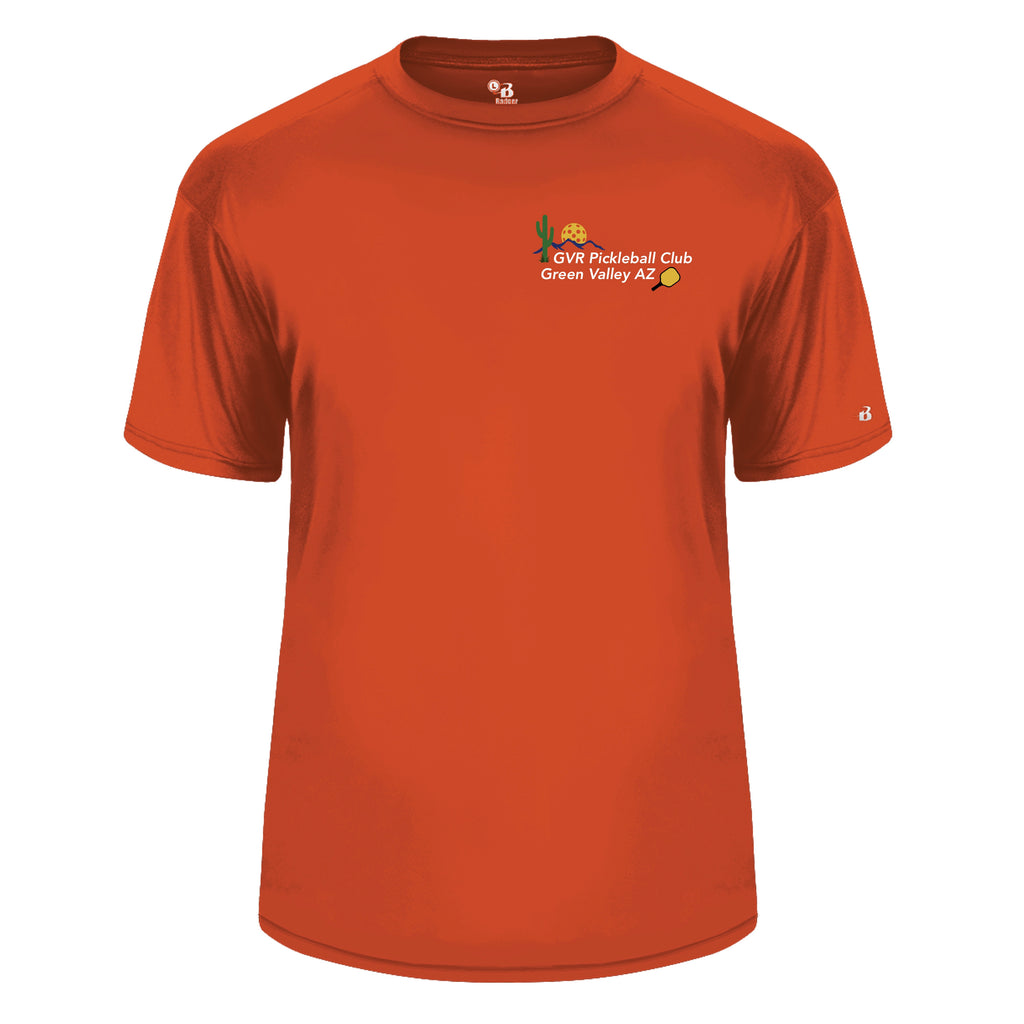 GVR Pickleball Club Men's Performance T-Shirt - Small Front Chest Logo