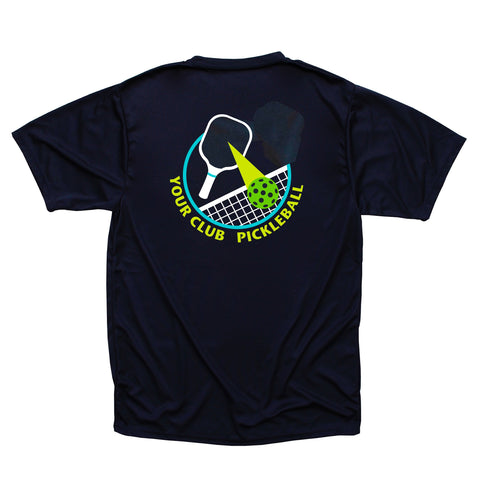 Personalized Mens Pickleball Club Shirt - Performance T-shirt