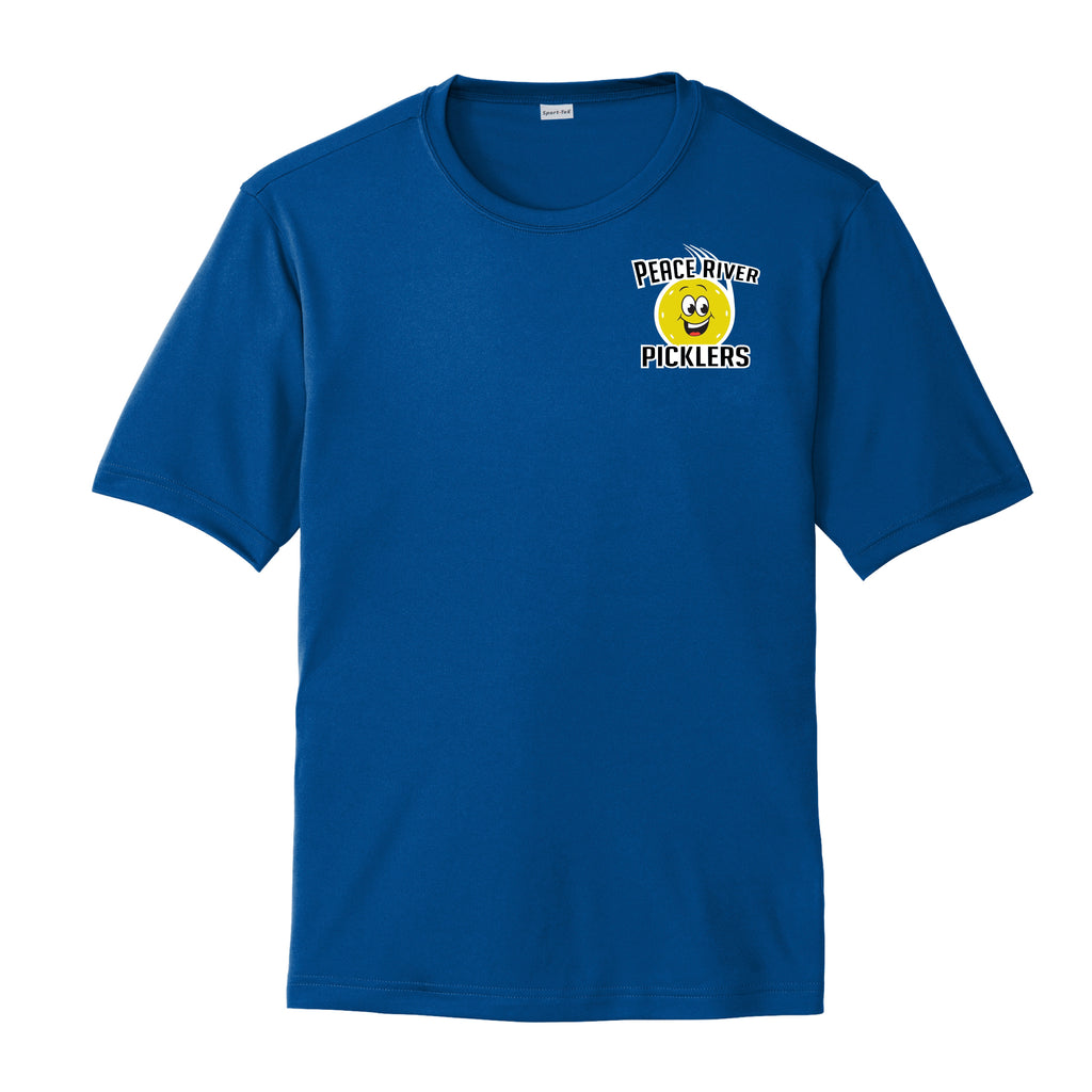 2021 Peace River Picklers Pickleball Men's Performance Short Sleeve Shirt - Design 3