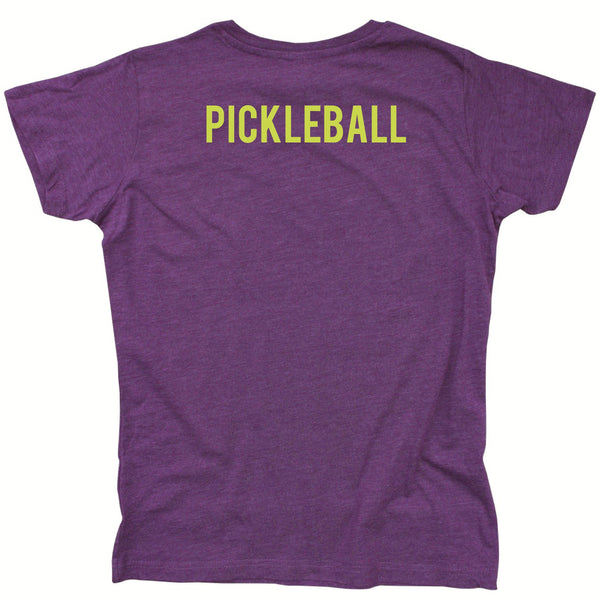 Oklahoma Pickleball Ladies T-Shirt - Vintage Casual Cotton Blend