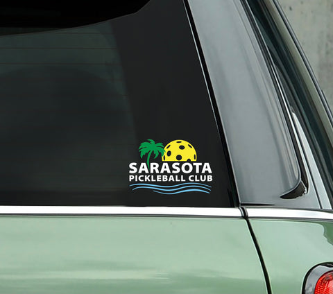 Sarasota Pickleball Club 2021 Decal - Bumper Sticker