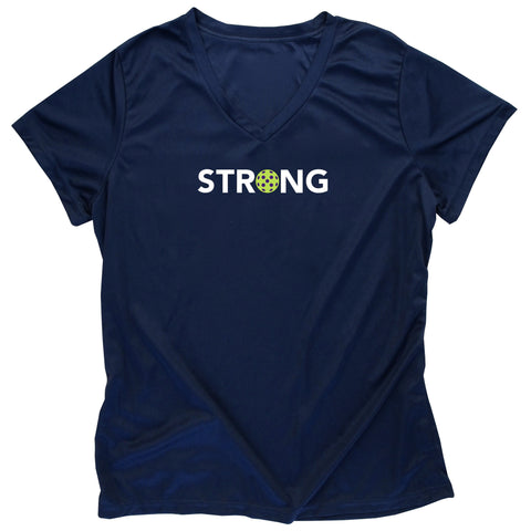 Strong Ladies Pickleball T-Shirt - Performance Dri-Fit