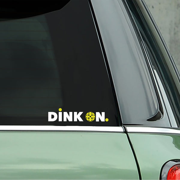Dink On Pickleball Decal - Bumper Sticker