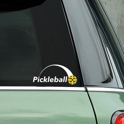 Pickleball Decal - Bumper Sticker