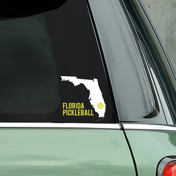 Florida Pickleball Decal - Bumper Sticker