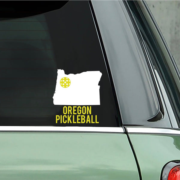 Oregon Pickleball Decal - Bumper Sticker