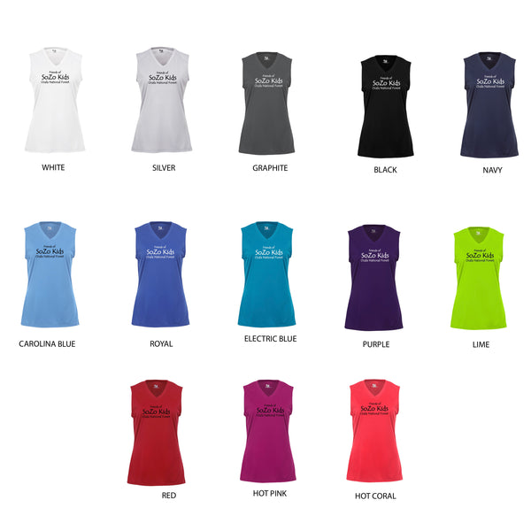 Friends of SoZo Kids Ladies Sleeveless Performance Tank