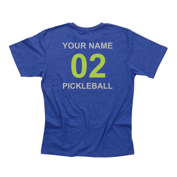 Pickleball Team T-Shirt Mens - Personalized pickleball T-shirt - Vintage Casual Cotton Blend