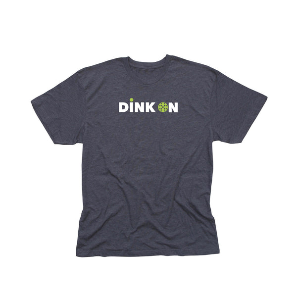 Dink On Mens Pickleball T-Shirt - Vintage Casual Cotton Blend