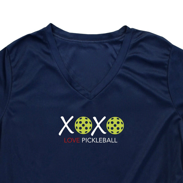 Valentine Pickleball XOXO LOVE Ladies T-Shirt - Performance Dri-Fit